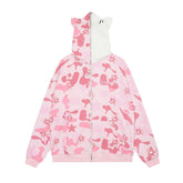 Hello Kitty Camouflage Hoodie